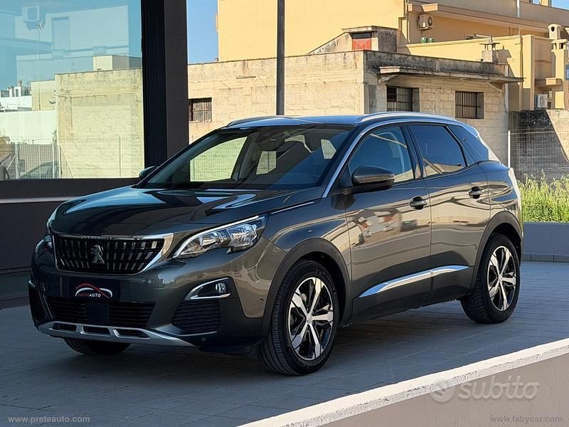 Usata Peugeot 3008 Allure 120 CV (88 kW) 2017 Grigio SUV