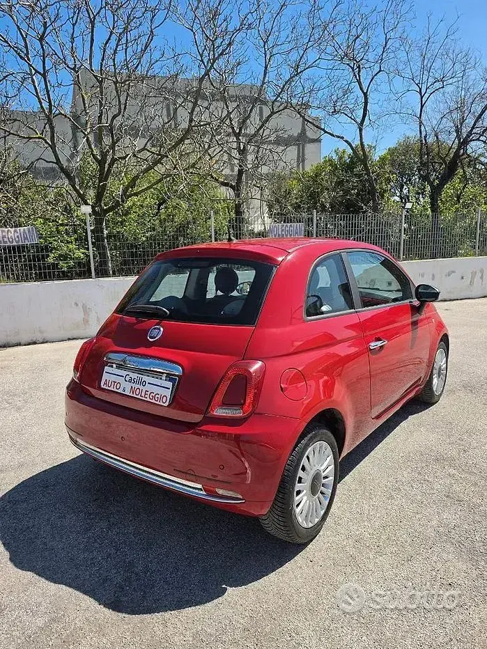 Usata Fiat 500 Lounge 69 CV (50 kW) 2017 Rosso Utilitaria