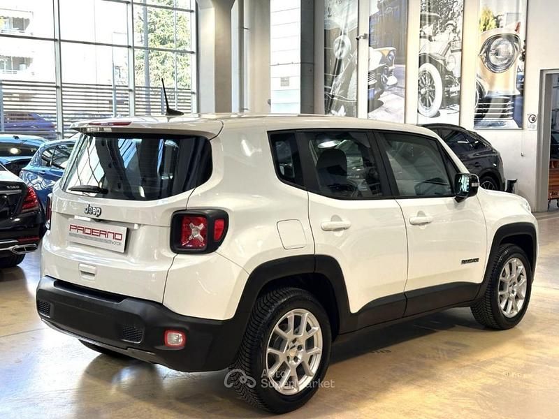 Usata Jeep Renegade Longitude 120 CV (88 kW) 2022 Alpin white SUV