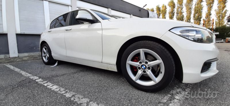 Usata BMW 116 2015 Bianco Utilitaria