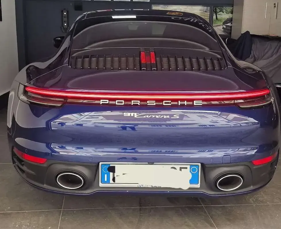 Usata Porsche 992 450 CV (330 kW) 2019 Blu/azzurro Coupé