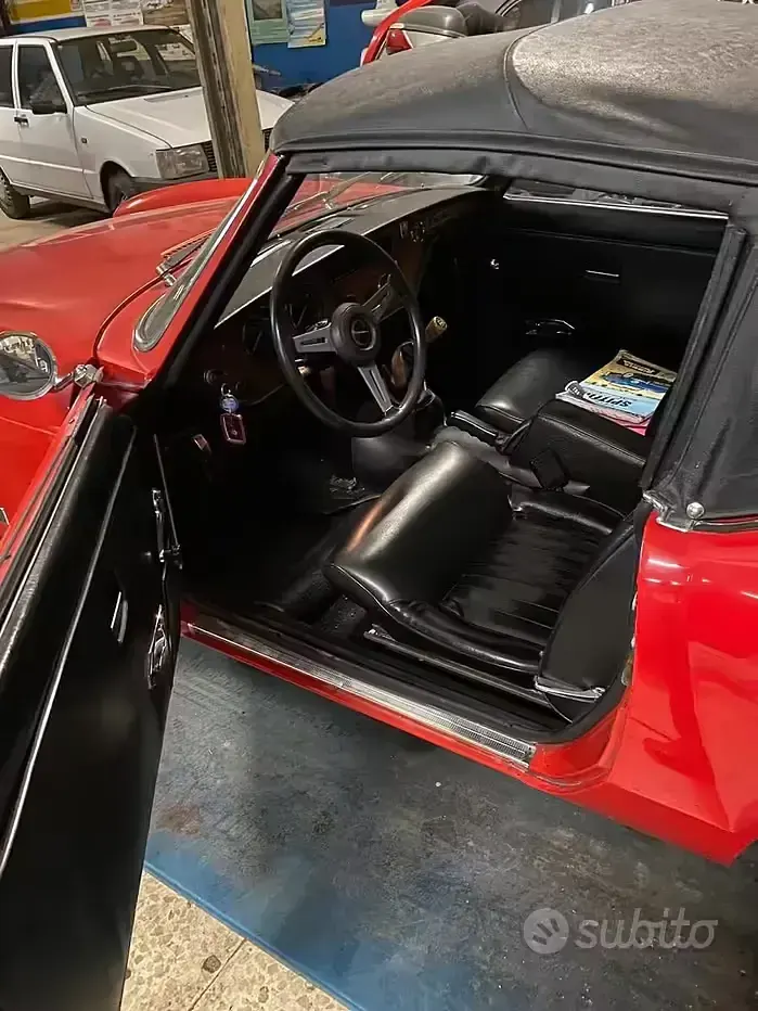 Usata Triumph Spitfire 1970 Rosso Cabrio