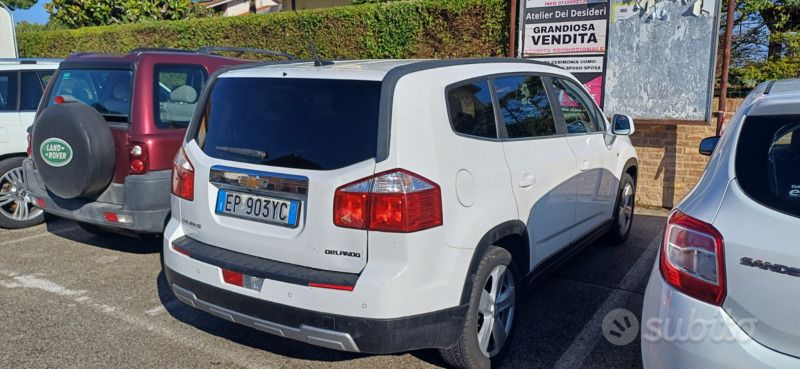 Usata Chevrolet Orlando 163 CV (119 kW) 2013 Bianco Monovolume