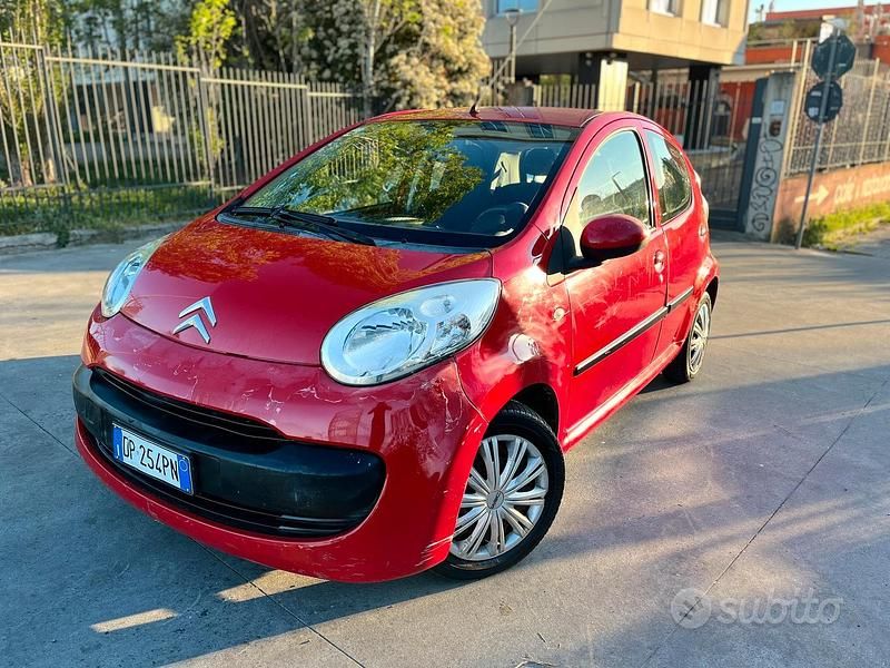 Usata Citroën C1 54 CV (39 kW) 2008 Rosso Utilitaria