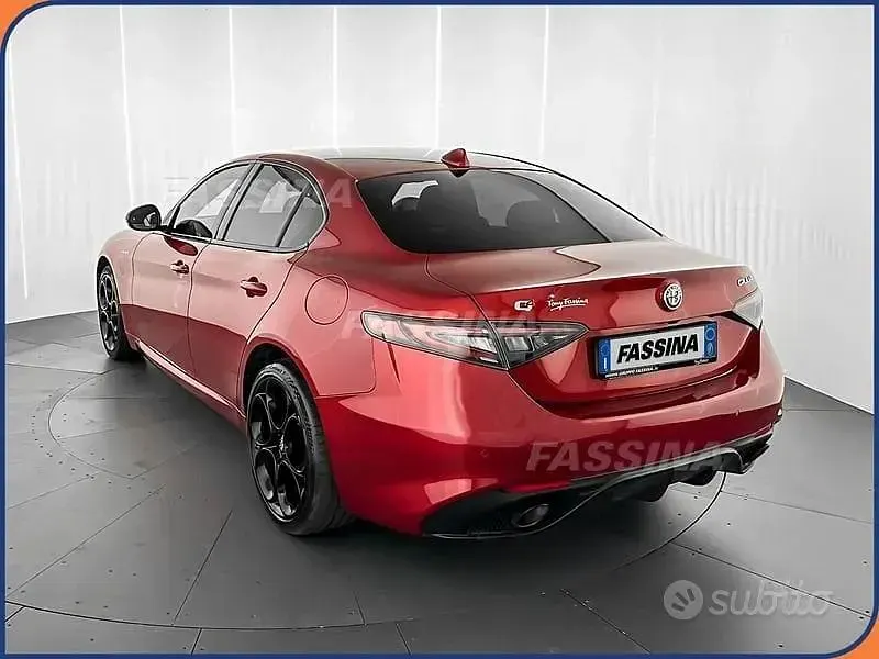 Usata Alfa Romeo Giulia Veloce 280 CV (205 kW) 2023 Rosso Berlina
