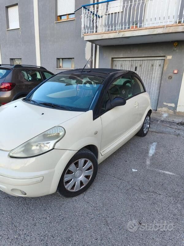 Usata Citroën C3 Pluriel 2007 Bianco Cabrio