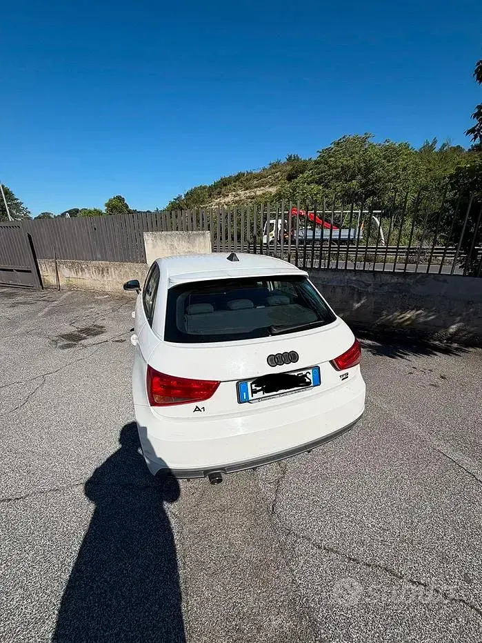 Usata Audi A1 95 CV (69 kW) 2017 Bianco Utilitaria