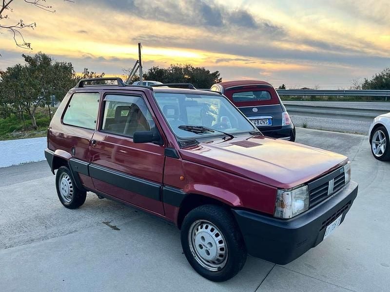 Usata Fiat Panda 34 CV (25 kW) 1998 Rosso Cabrio