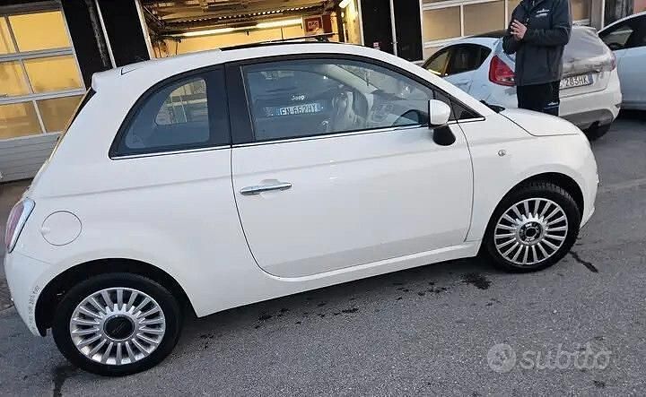 Usata Fiat 500 2011 Bianco Berlina