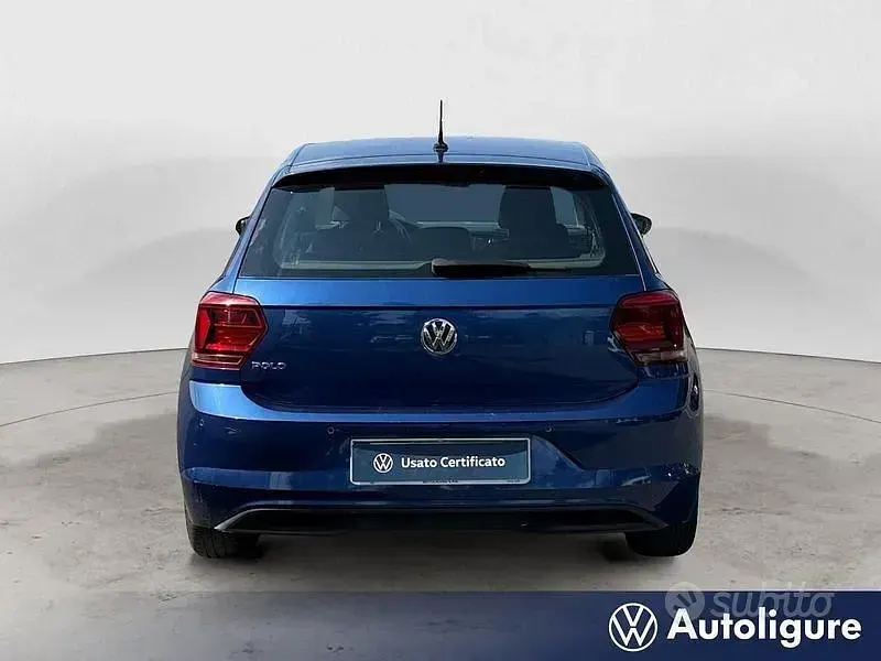 Usata VW Polo Trendline 65 CV (47 kW) 2018 Blu Utilitaria