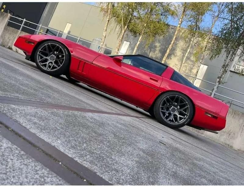 Usata Corvette C4 204 CV (150 kW) 1984 Rosso Cabrio