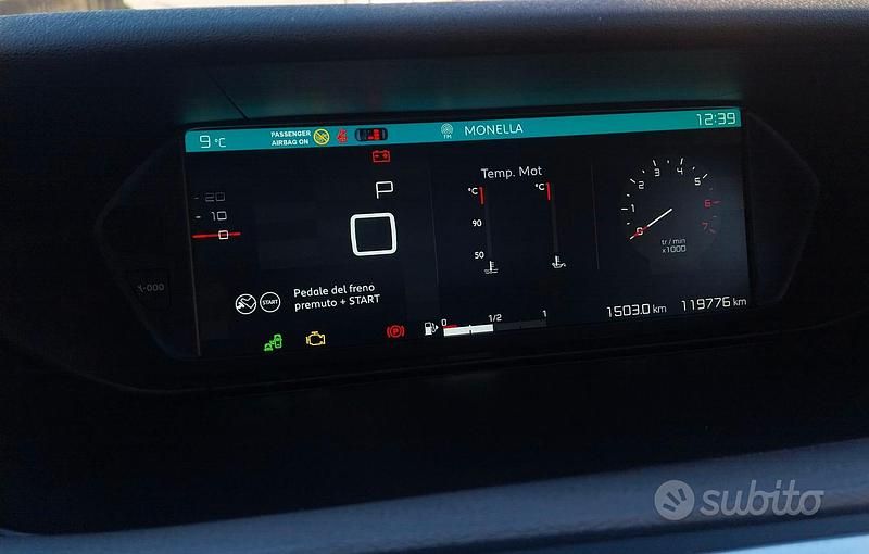 Usata Citroën C4 2018 Blu Monovolume