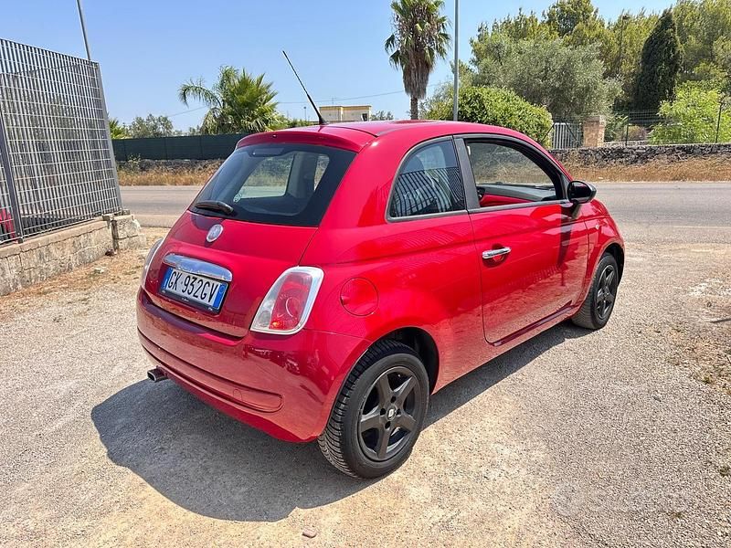 Usata Fiat 500 Pop 69 CV (50 kW) 2008 Rosso Berlina