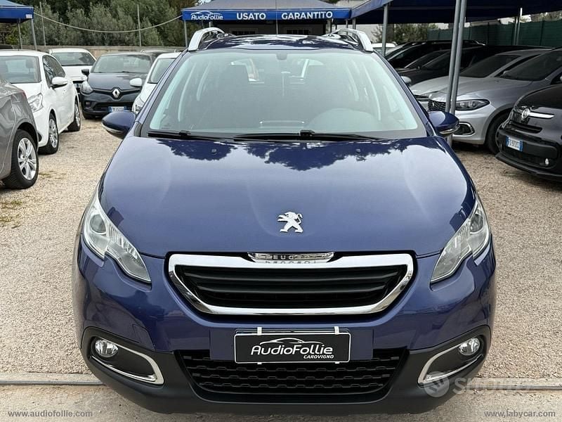 Usata Peugeot 2008 Active 92 CV (67 kW) 2014 Blu SUV