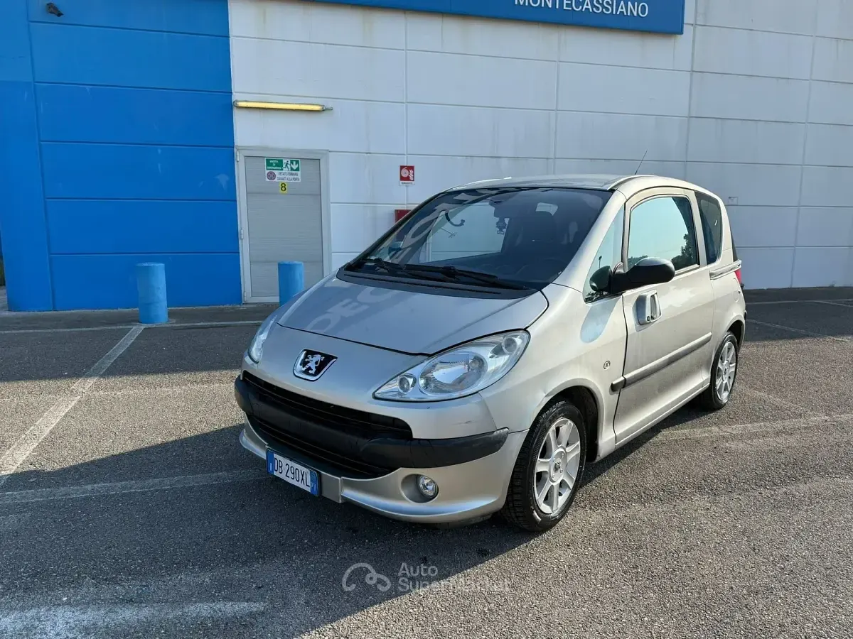 Usata Peugeot 1007 80 CV (58 kW) 2007 Gray Monovolume