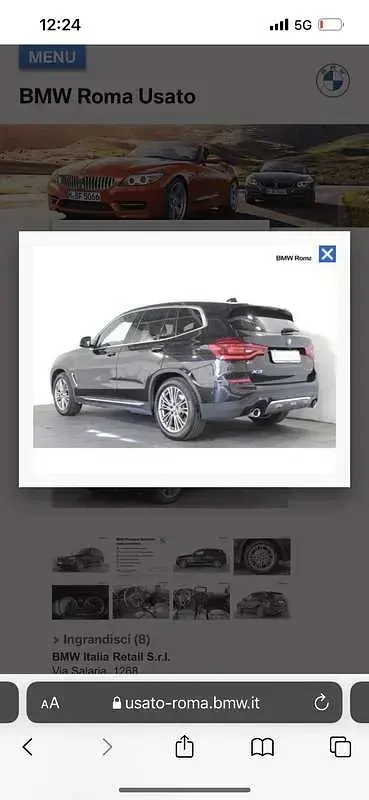 Usata BMW X3 Luxury Line 190 CV (139 kW) 2017 SUV