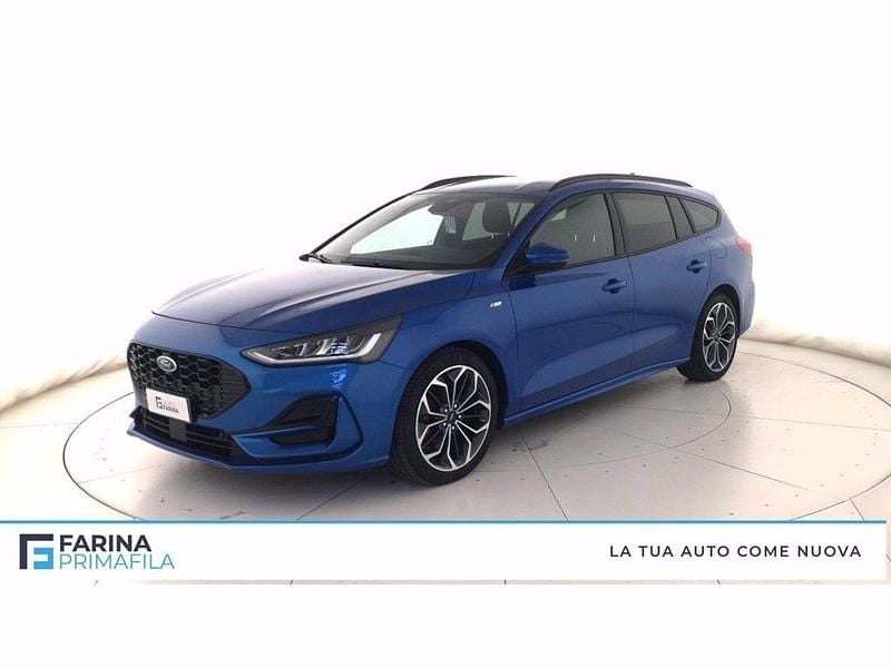 Usata Ford Focus ST-Line X 155 CV (114 kW) 2023 Blu Station wagon