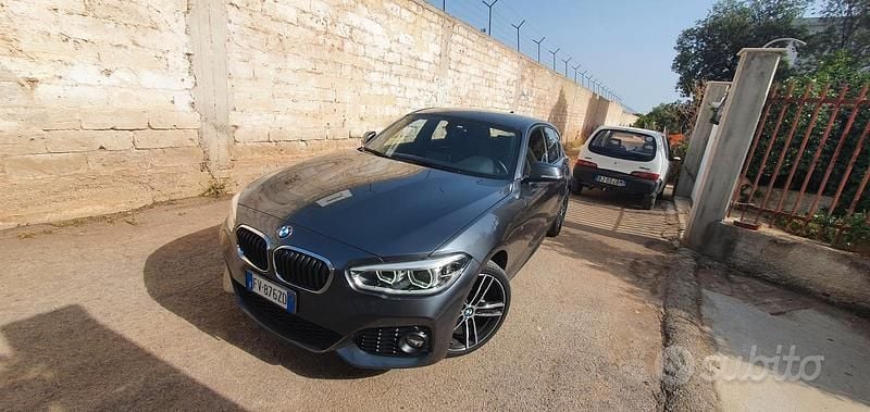 Usata BMW 118 M Sport 150 CV (110 kW) 2019 Grigio Utilitaria