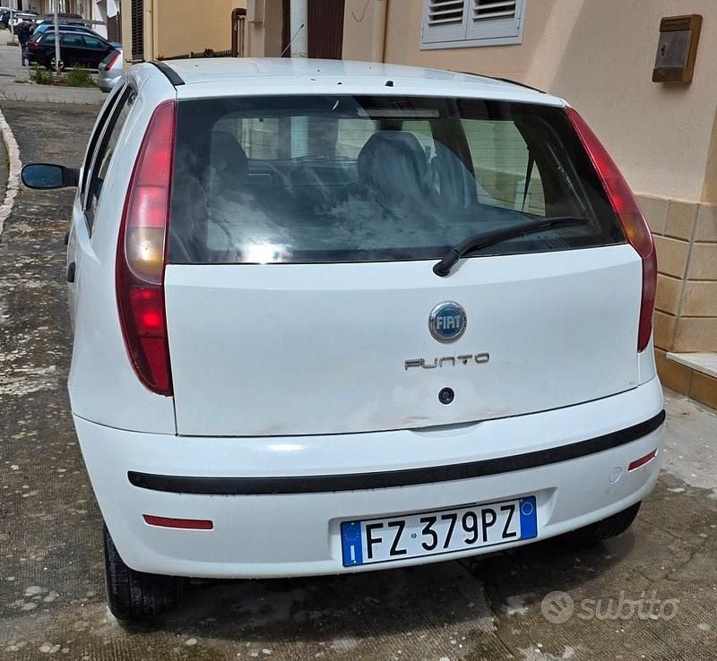 Usata Fiat Punto 2006 Bianco Utilitaria