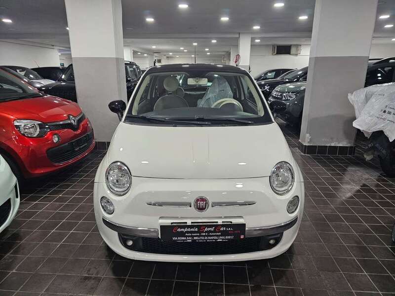 Usata Fiat 500 Lounge 69 CV (50 kW) 2012 Alpine white metallizzato Utilitaria