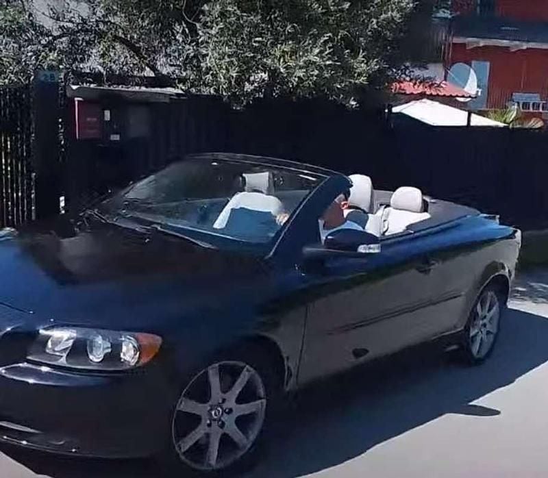 Usata Volvo C70 Summum 180 CV (132 kW) 2008 Nero Cabrio