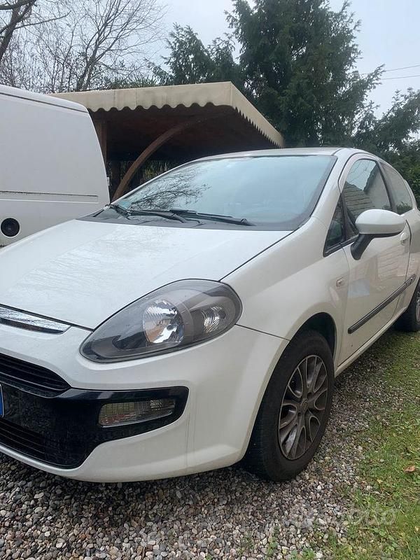 Usata Fiat Punto Evo 65 CV (47 kW) 2011 Bianco Utilitaria