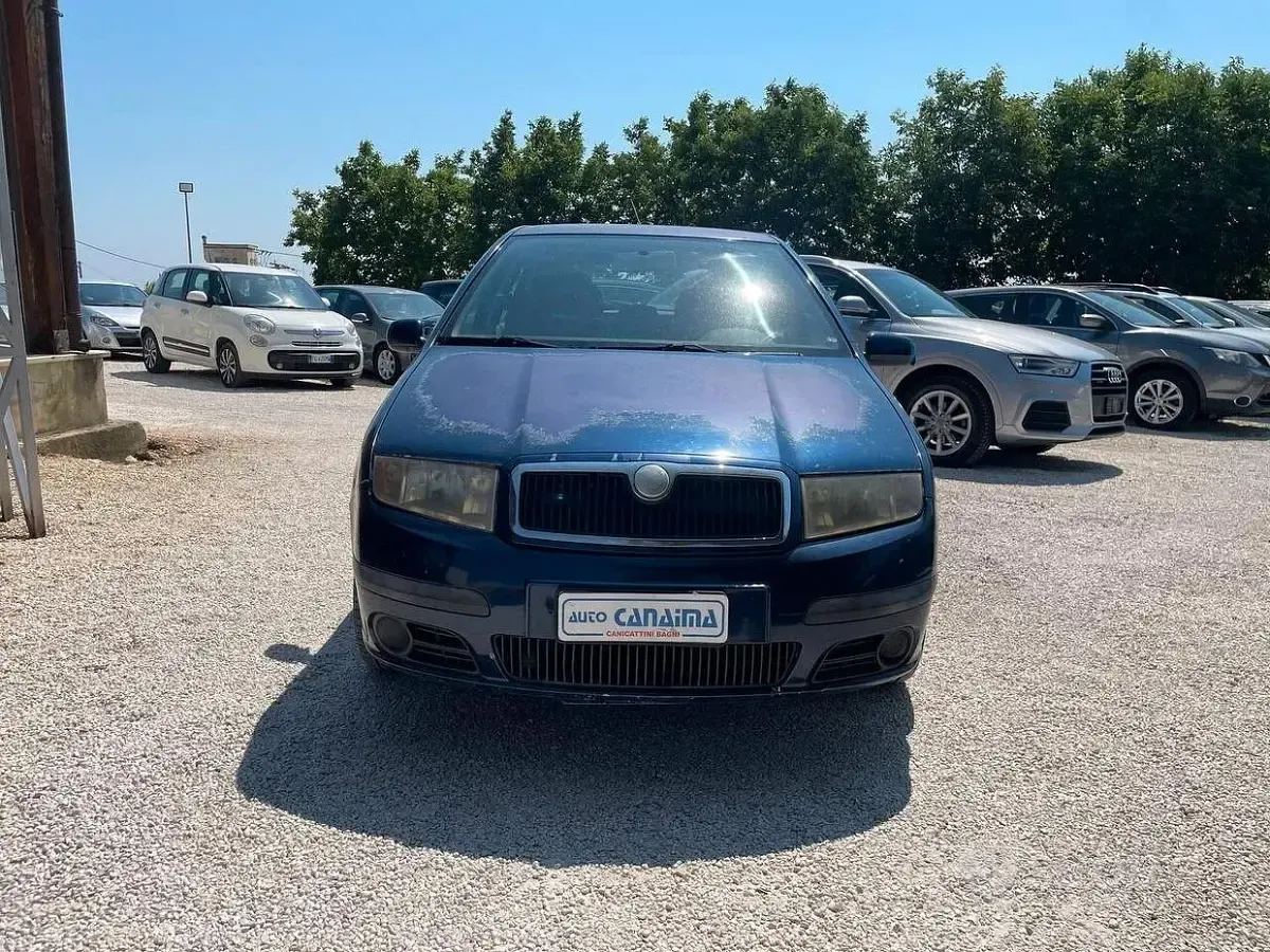 Usata Skoda Fabia 80 CV (58 kW) 2007 Bluazzurro Berlina