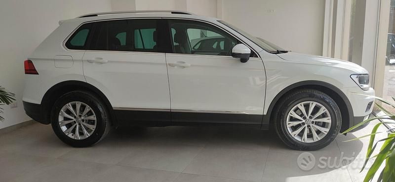 Usata VW Tiguan 150 CV (110 kW) 2019 Bianco SUV