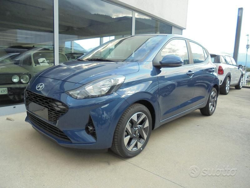 Nuova Hyundai i10 2025 Blu Utilitaria