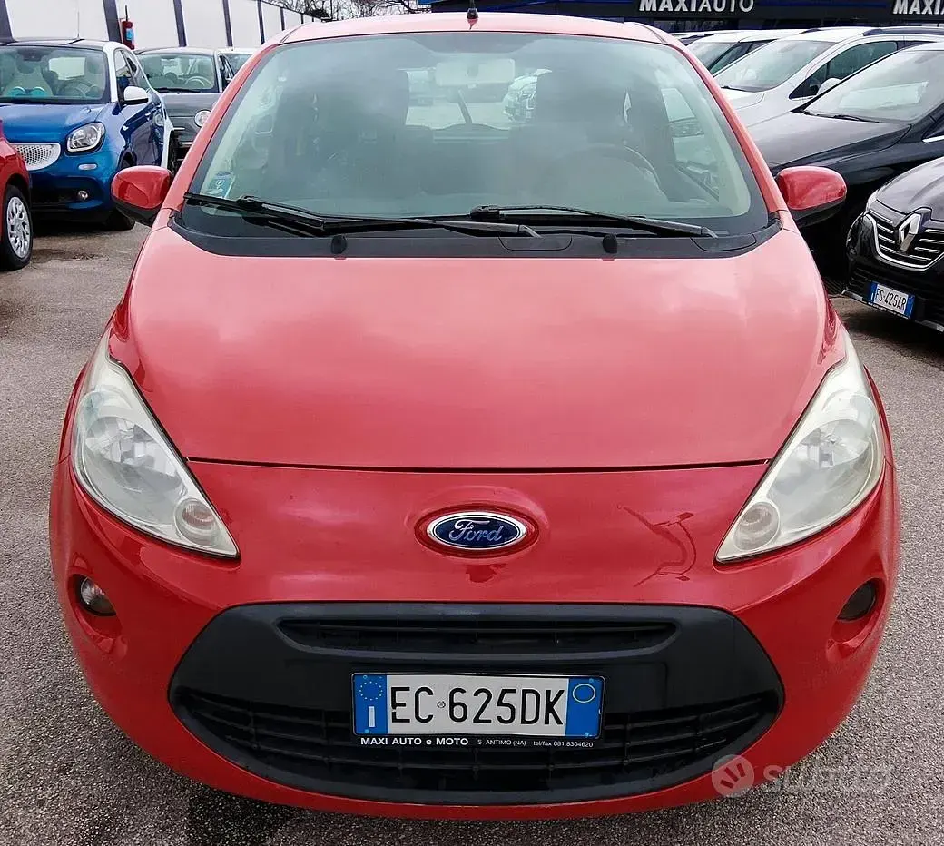 Usata Ford Ka 69 CV (50 kW) 2010 Arancione Utilitaria