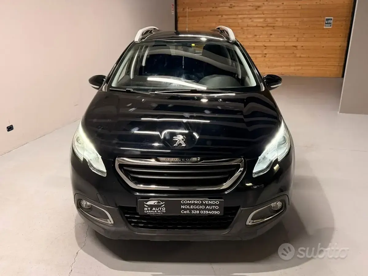 Usata Peugeot 2008 Allure 82 CV (60 kW) 2014 Nero SUV