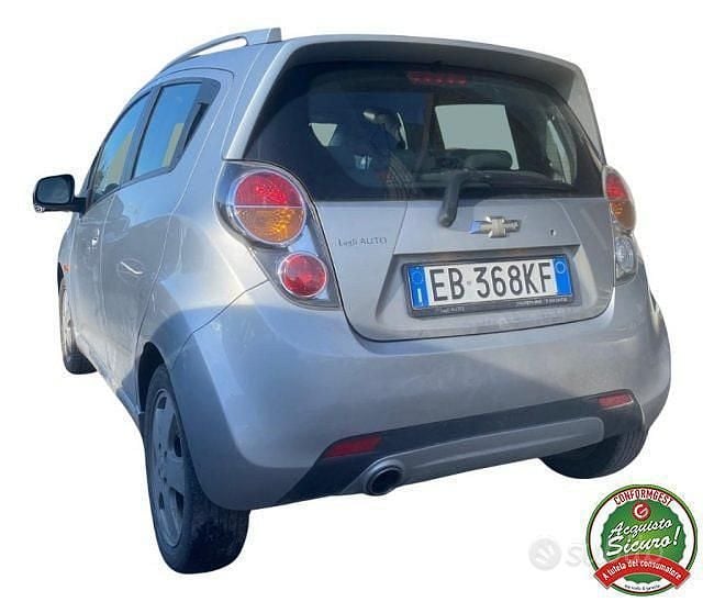 Usata Chevrolet Spark LT 81 CV (59 kW) 2010 Grigio Utilitaria