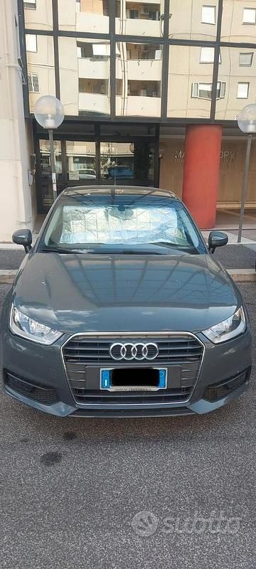 Usata Audi A1 95 CV (69 kW) 2018 Grigio Utilitaria
