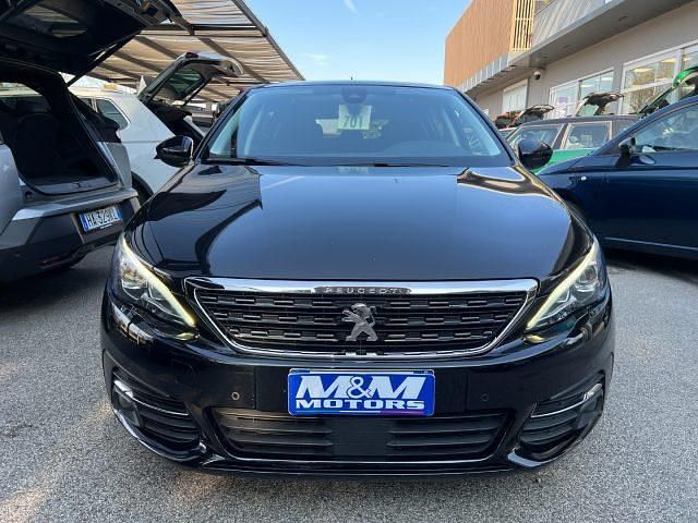Usata Peugeot 308 Allure 131 CV (96 kW) 2018 Nero Berlina