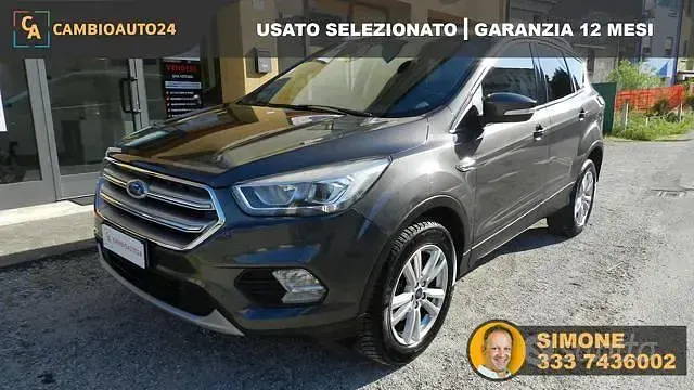 Usata Ford Kuga Business Edition 120 CV (88 kW) 2019 Grigio SUV