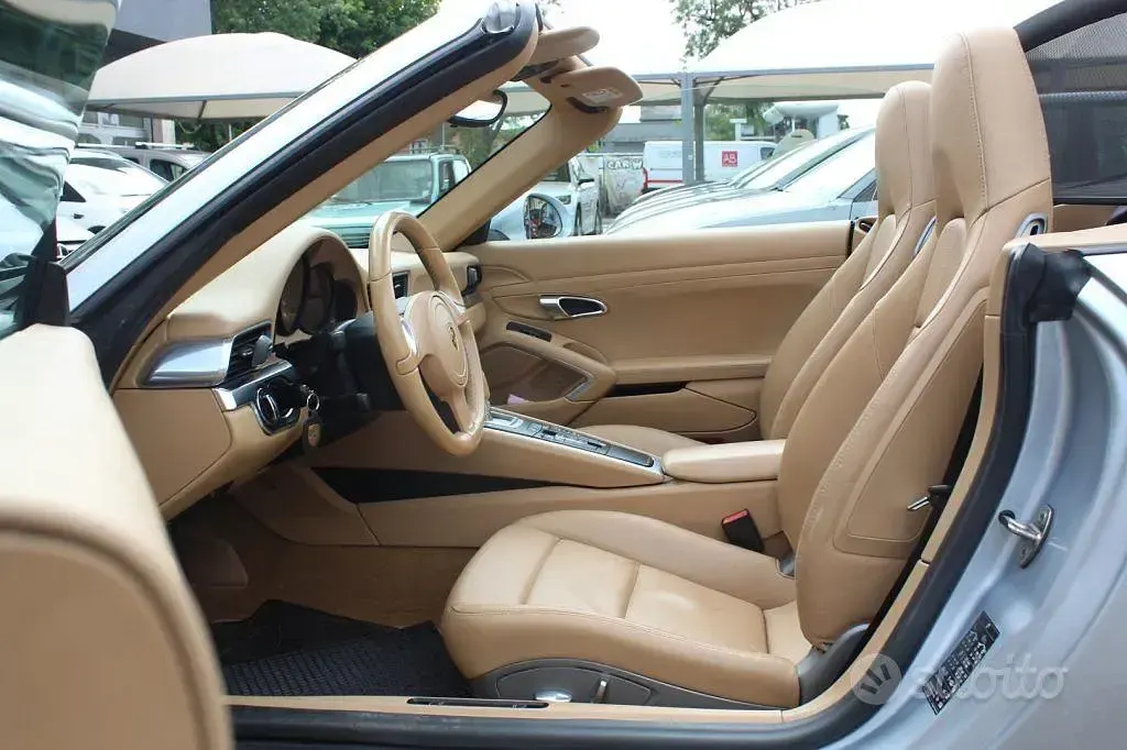 Usata Porsche 991 349 CV (256 kW) 2015 Grigio Cabrio