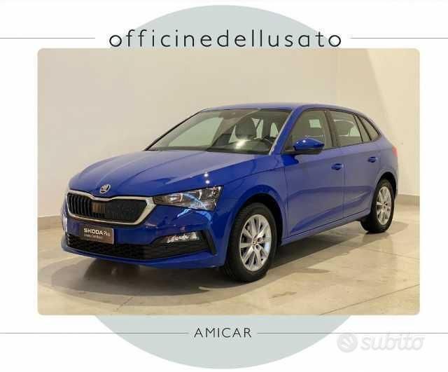 Blu Usata 2022 Skoda Scala Ambition Due volumi | 14.950 € (Buon prezzo) - Immagine 1/4