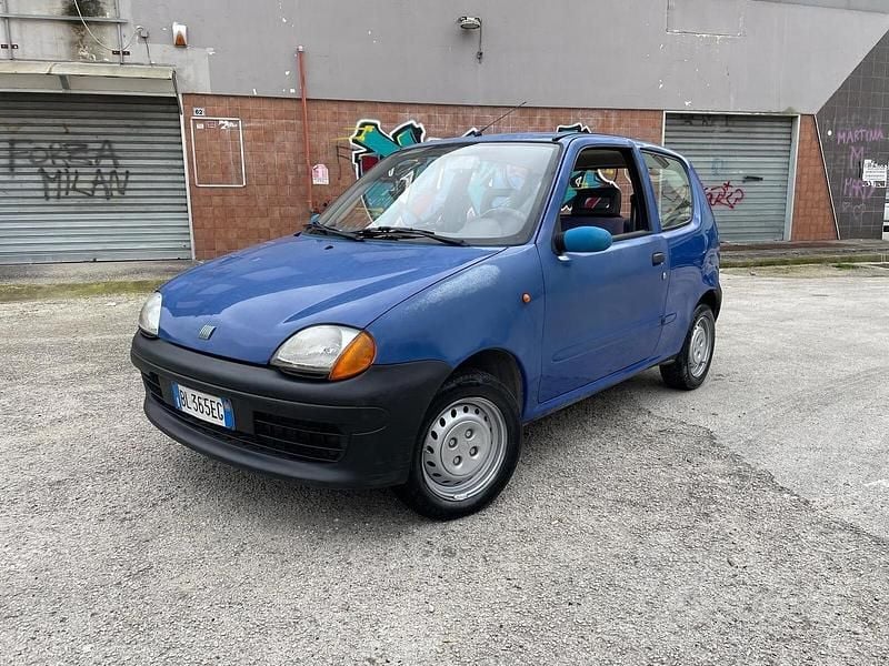 Usata Fiat Seicento 39 CV (28 kW) 2000 Blu Utilitaria
