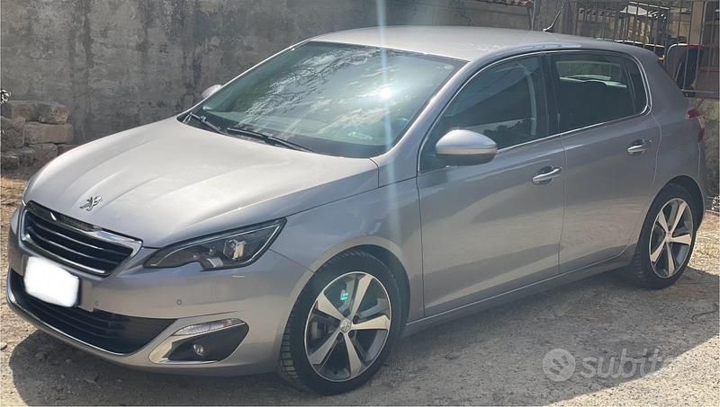 Usata Peugeot 308 GT-line 116 CV (85 kW) 2014 Grigio Berlina