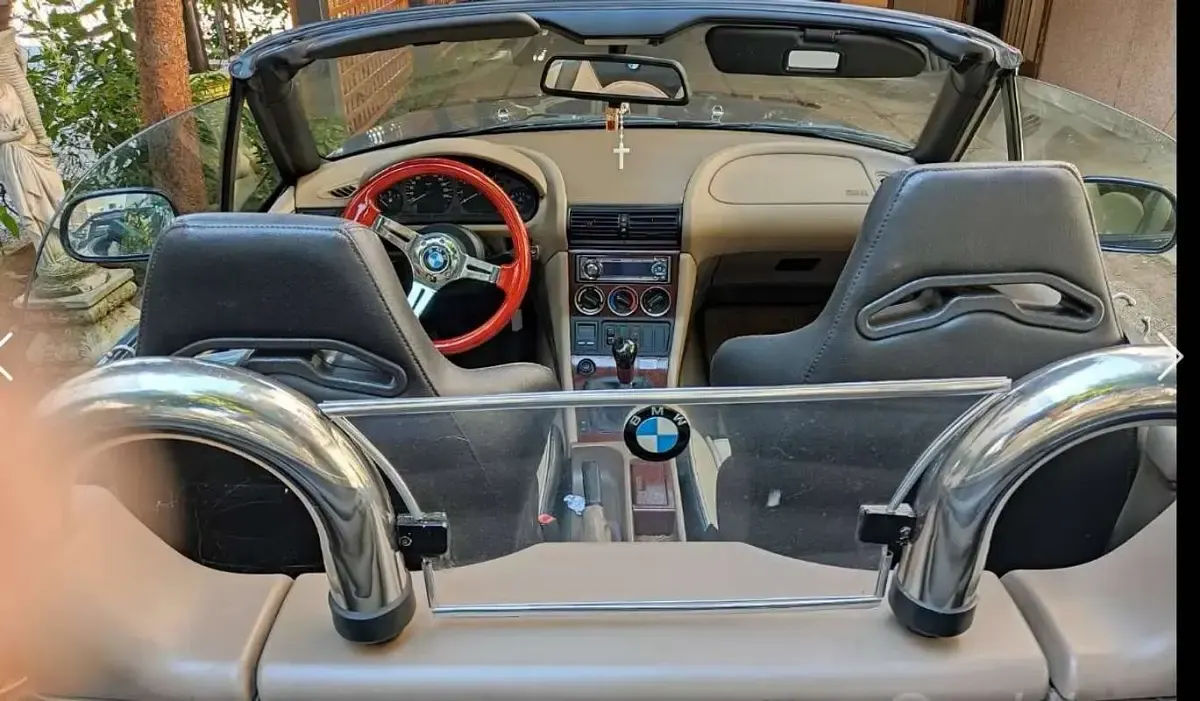 Usata BMW Z3 Efficient Dynamics 140 CV (102 kW) 1996 Blu/azzurro Cabrio