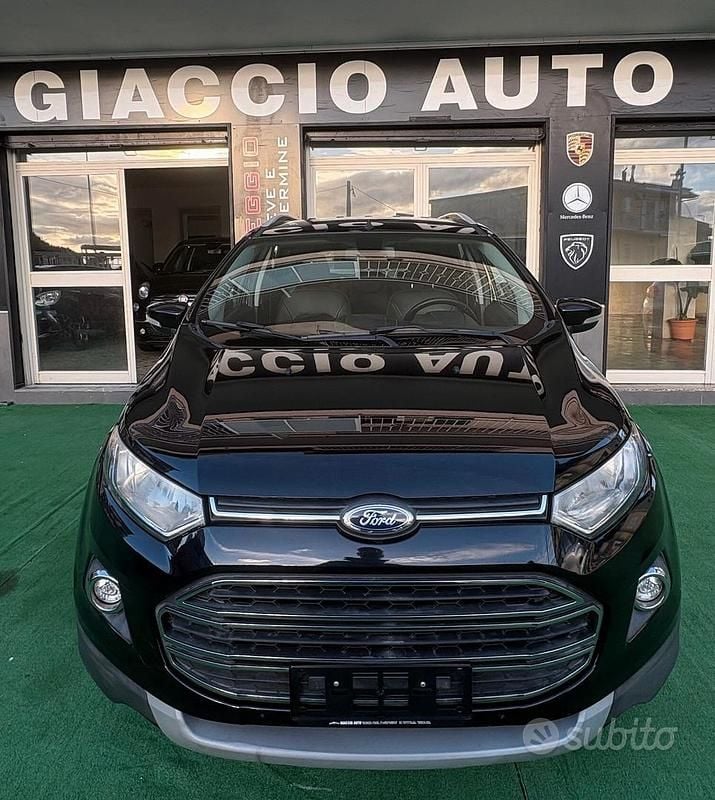 Usata Ford Ecosport Titanium 125 CV (91 kW) 2016 Nero SUV