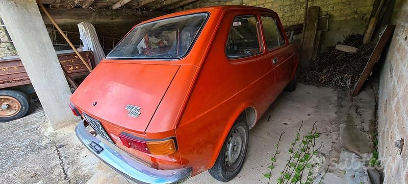 Usata Fiat 127 1970 Rosso Berlina
