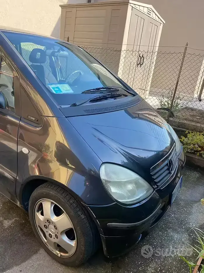 Usata Mercedes A170 95 CV (69 kW) 2001 Nero Berlina
