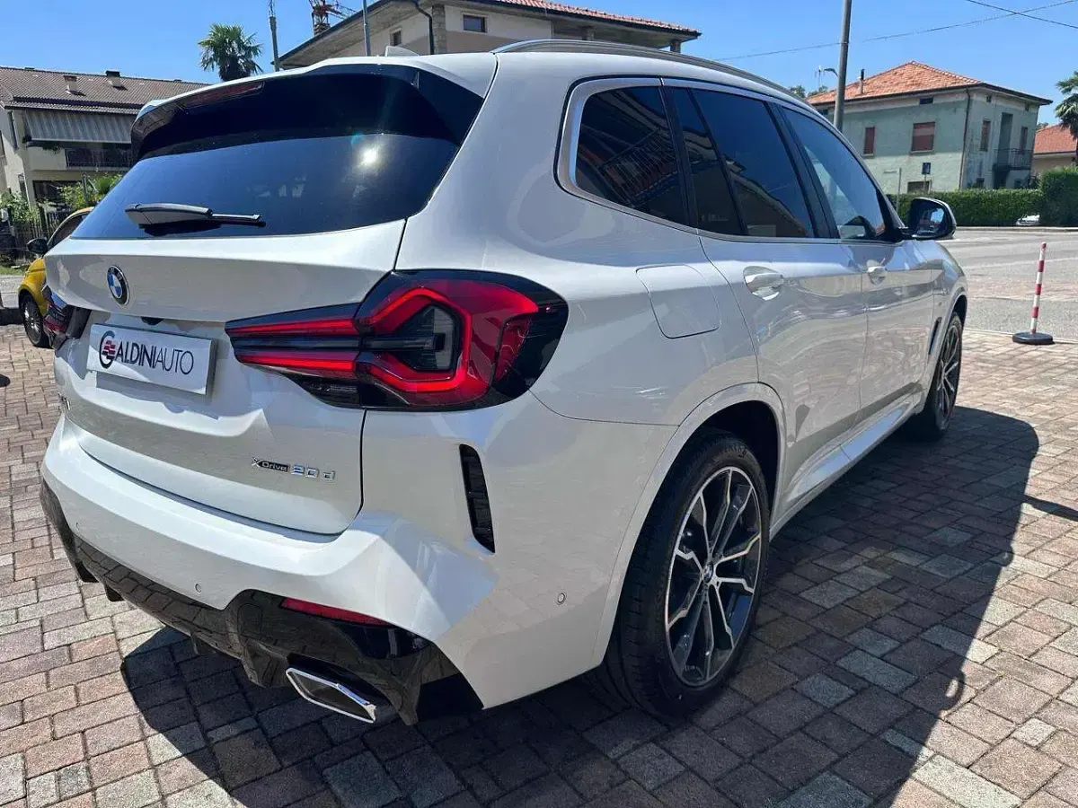 Usata BMW X3 M Sport 190 CV (139 kW) 2024 Mineral white SUV