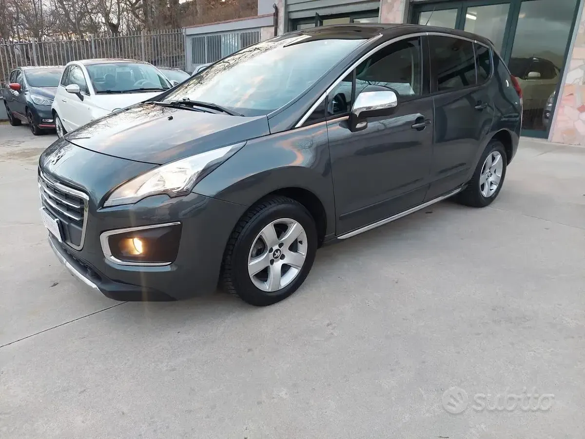 Usata Peugeot 3008 115 CV (84 kW) 2014 Blu Station wagon