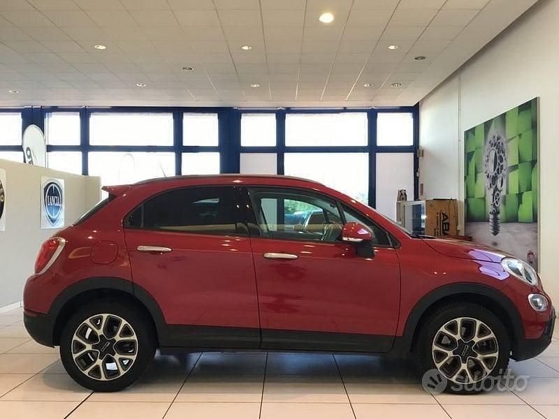 Usata Fiat 500X Cross 120 CV (88 kW) 2018 Rosso SUV