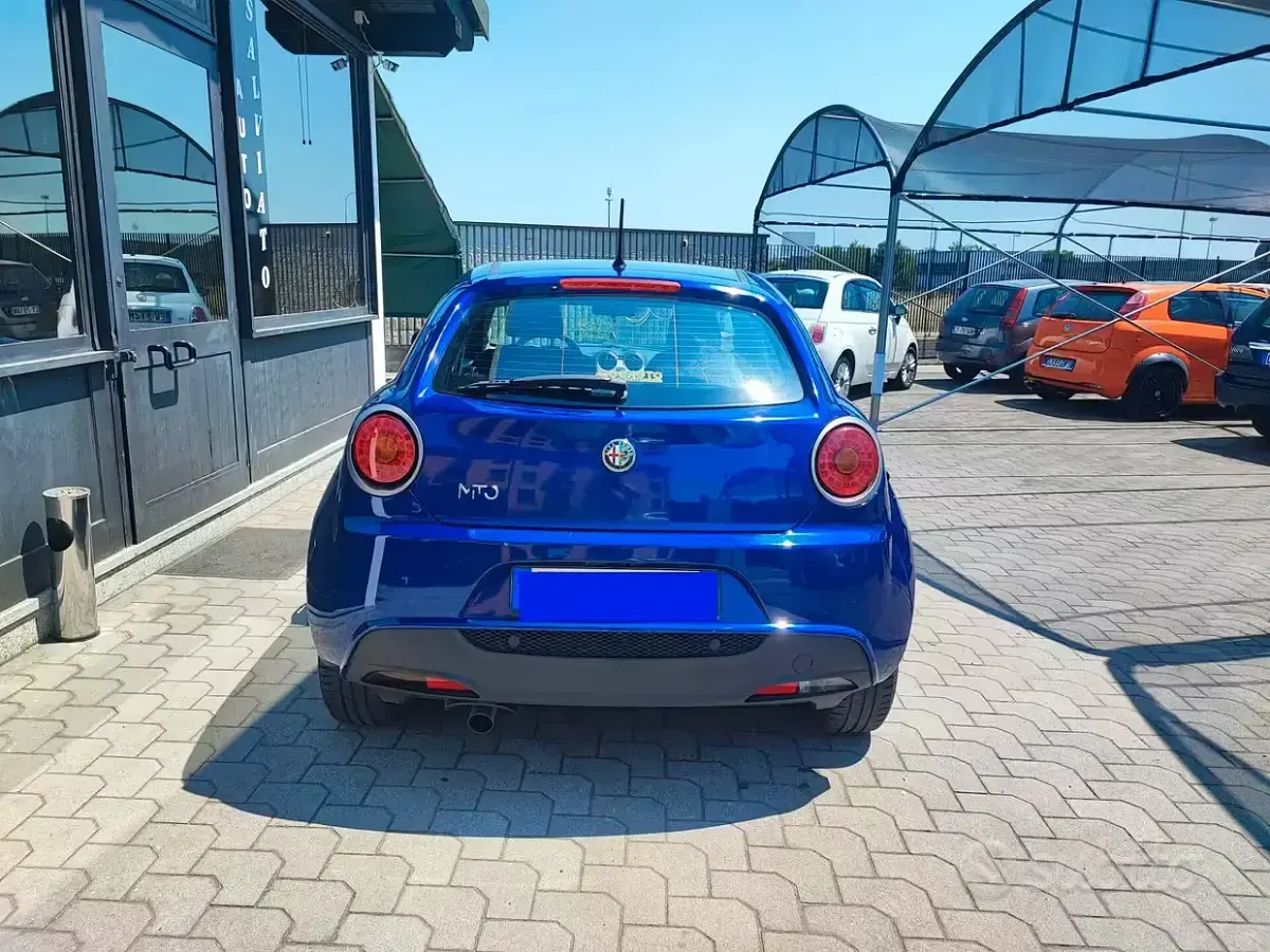 Usata Alfa Romeo MiTo Progression 105 CV (77 kW) 2011 Blu/azzurro Utilitaria