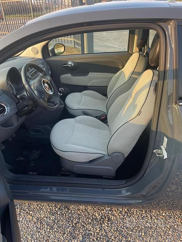 Usata Fiat 500 Lounge 69 CV (50 kW) 2013 Grigio Utilitaria