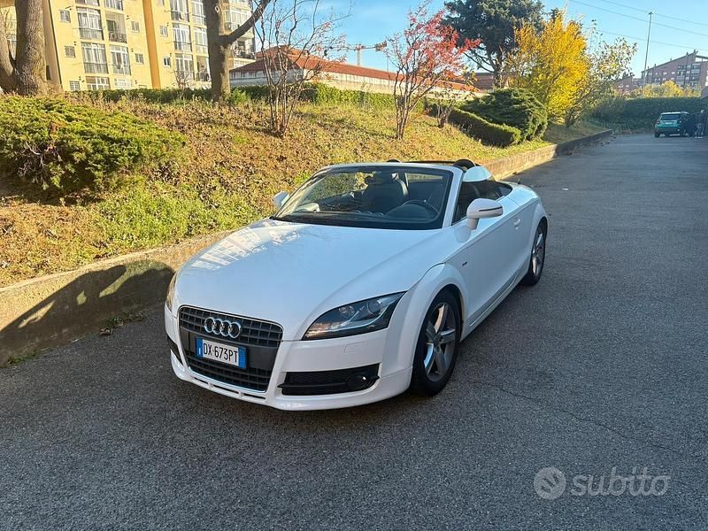 Usata Audi TT Roadster S-Line 160 CV (117 kW) 2009 Bianco Cabrio