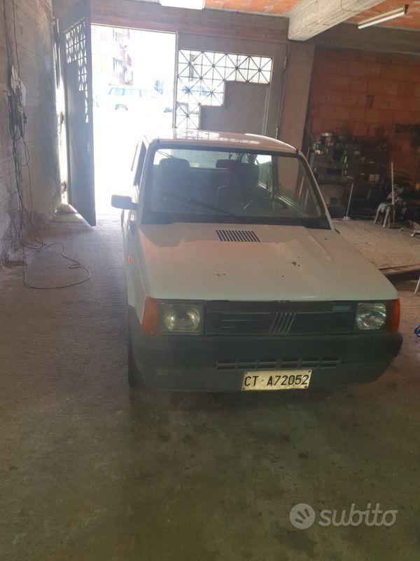Usata Fiat Panda 1999 Bianco Utilitaria